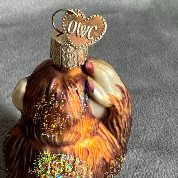 Old World Christmas Chimpanzee‎ Ornament - Picture 4 of 8